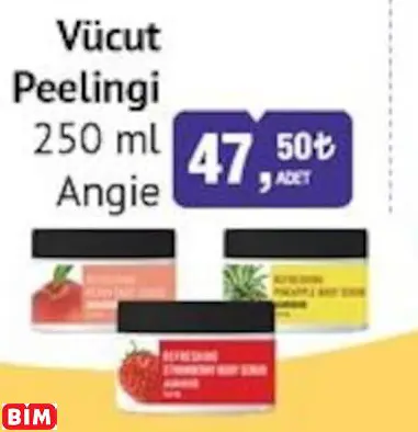 ANGİE  VÜCUT PEELİNGİ ANGİE  VÜCUT PEELİNGİ